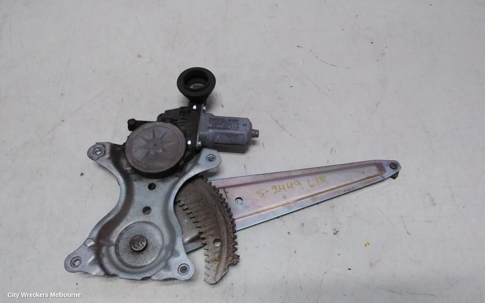 TOYOTA COROLLA 2015 Left Rear Wnd Reg/Motor