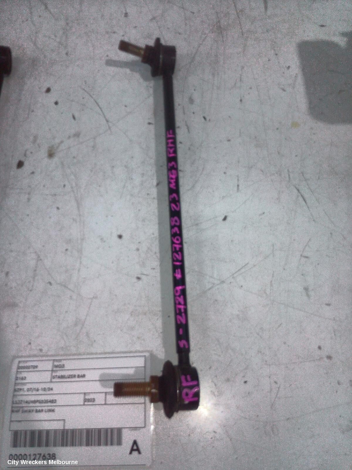 MG MG3 2023 Stabiliser Bar