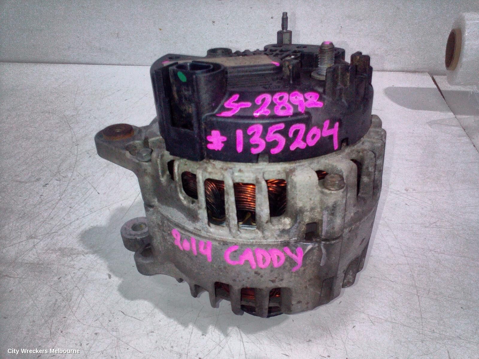 VOLKSWAGEN CADDY 2014 Alternator