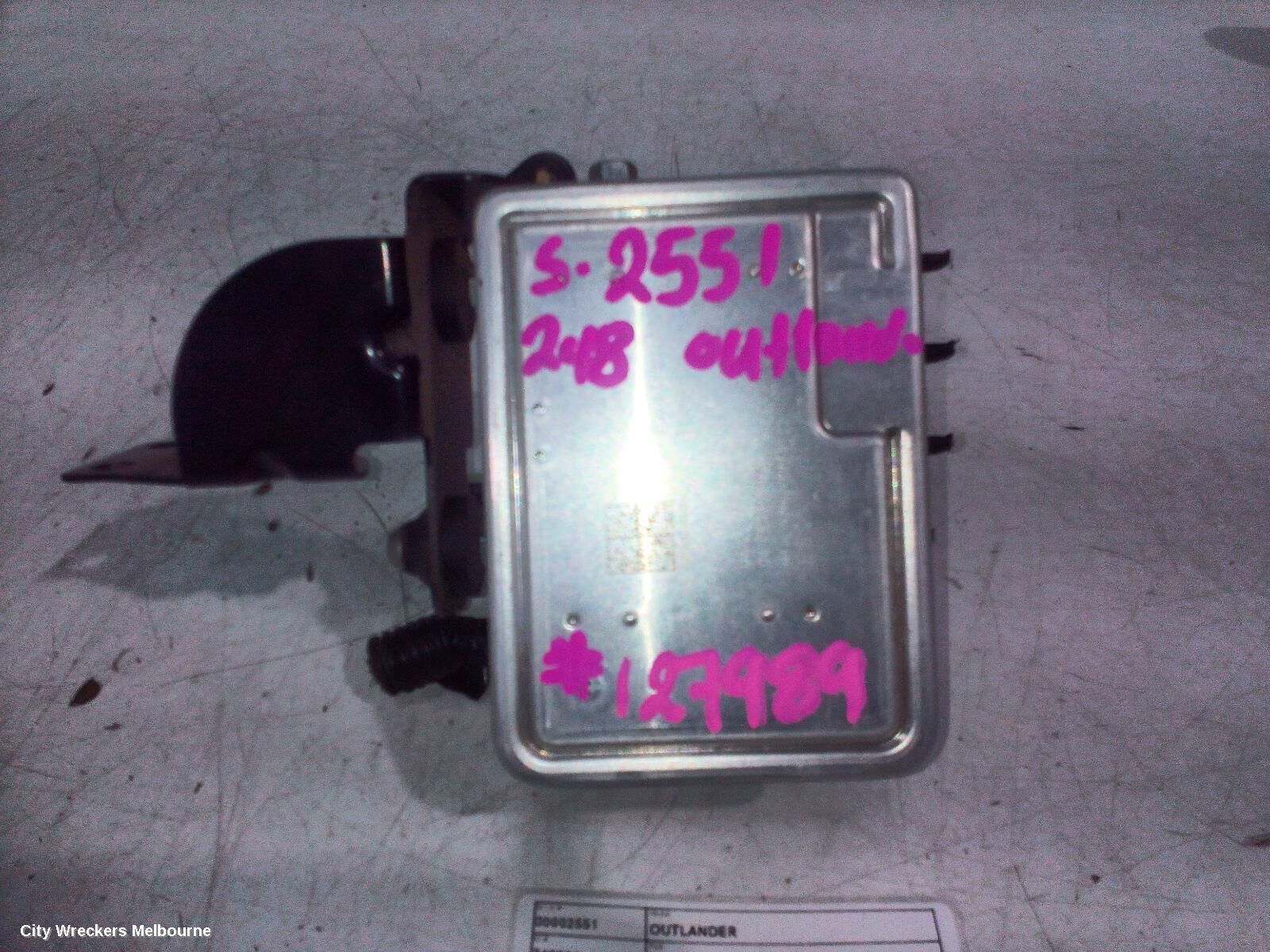MITSUBISHI OUTLANDER 2018 Abs Pump/Modulator