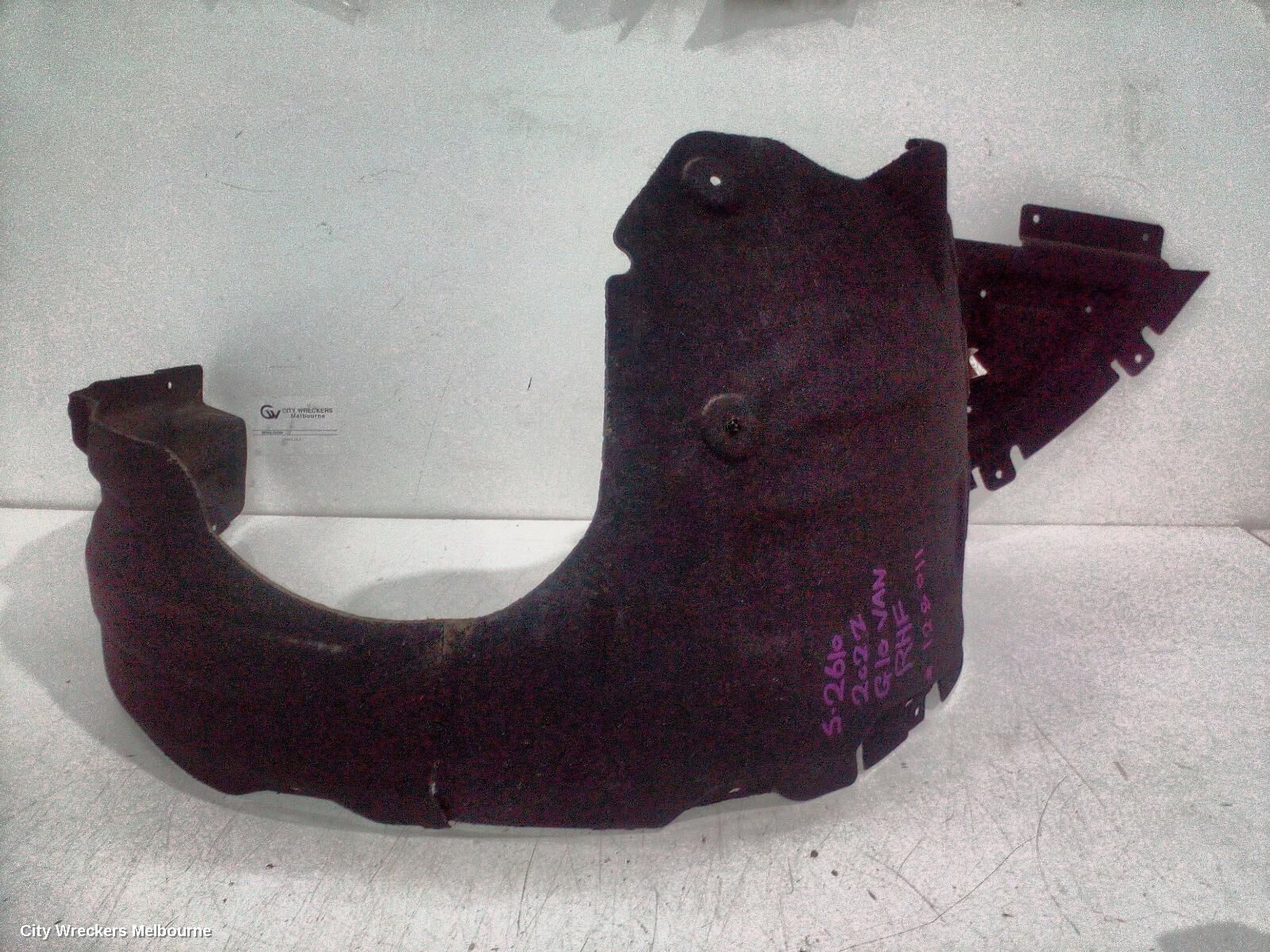 LDV G10 2022 Right Guard Liner