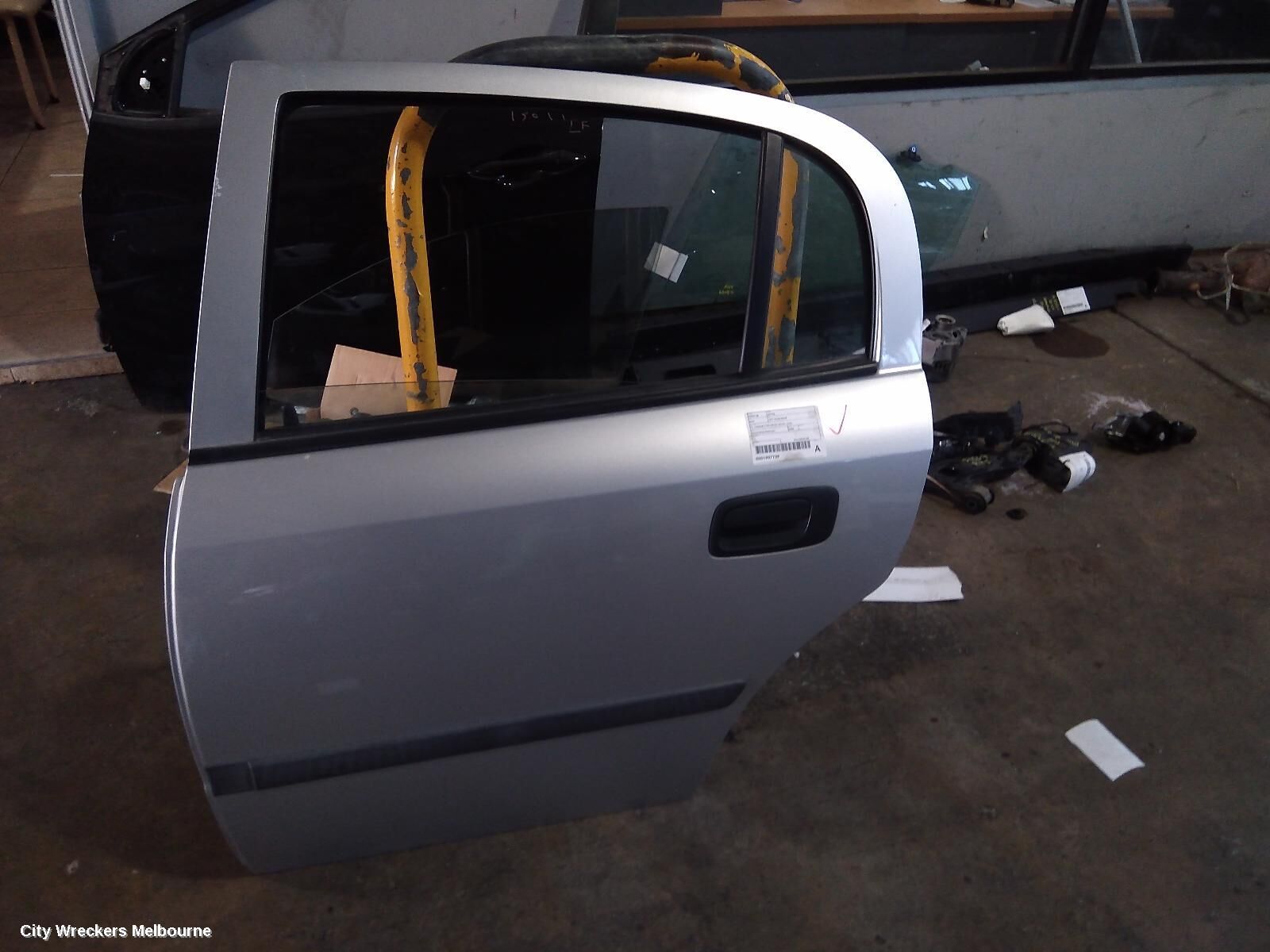 HOLDEN ASTRA 2000 Left Rear Door/Sliding