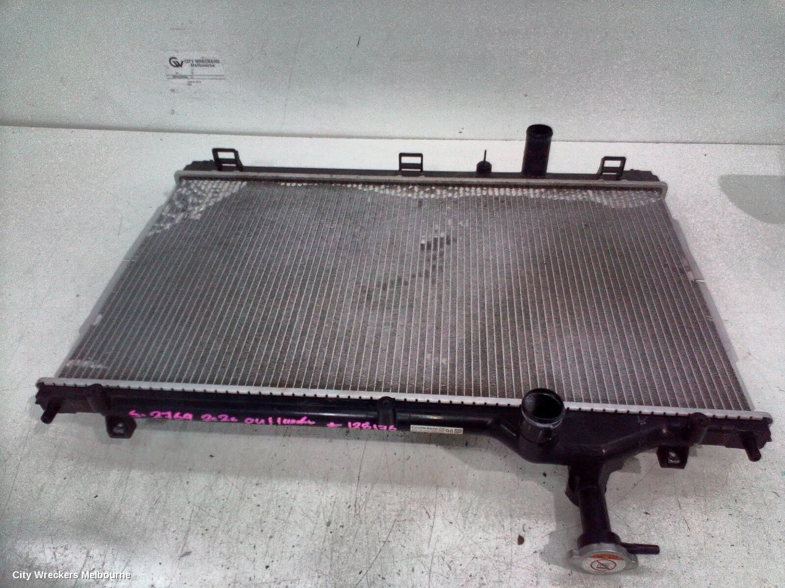 MITSUBISHI OUTLANDER 2020 Radiator
