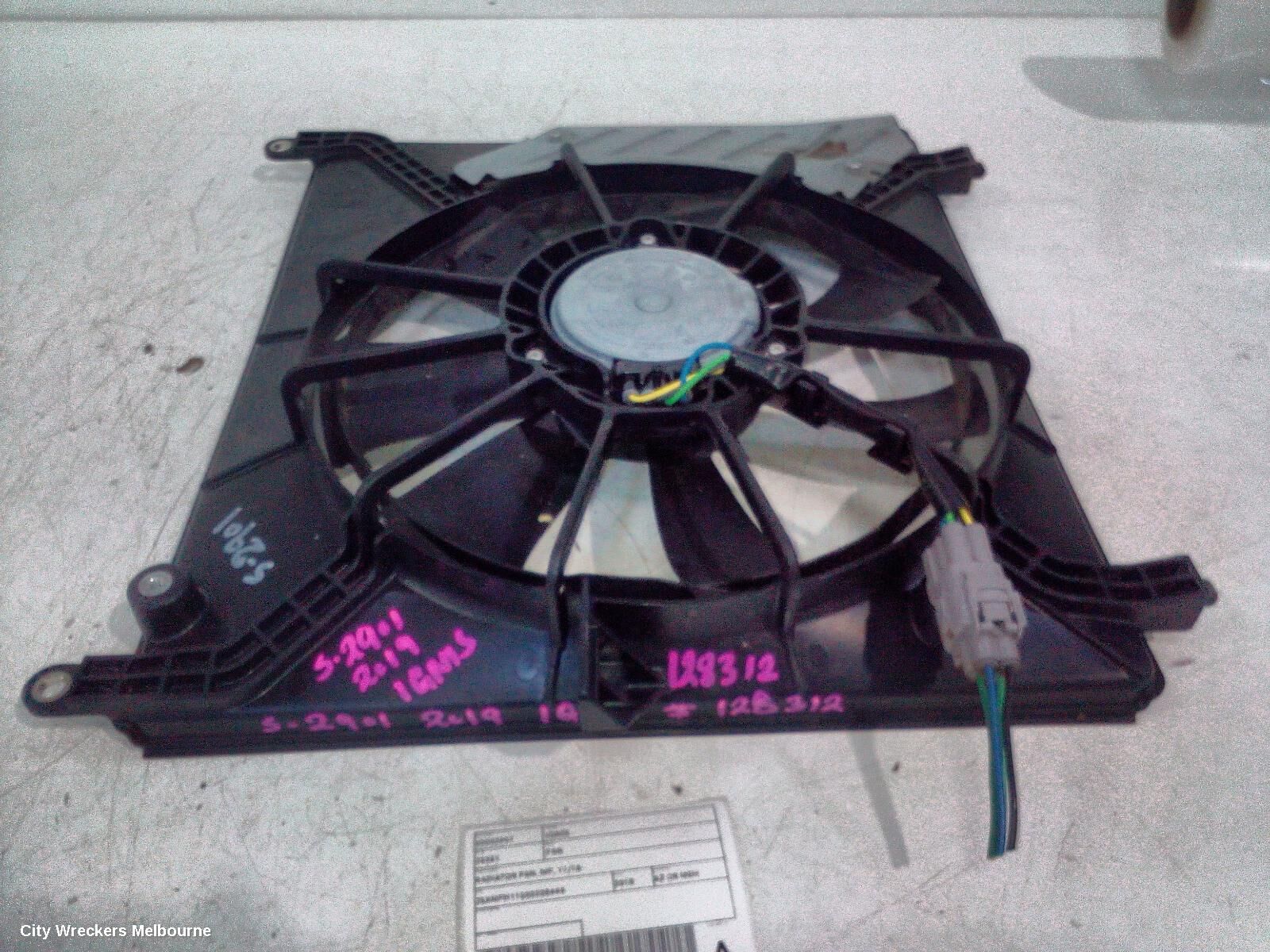 SUZUKI IGNIS 2018 Fan