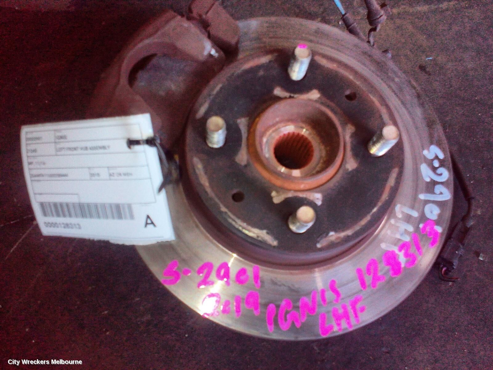 SUZUKI IGNIS 2018 Left Front Hub Assembly