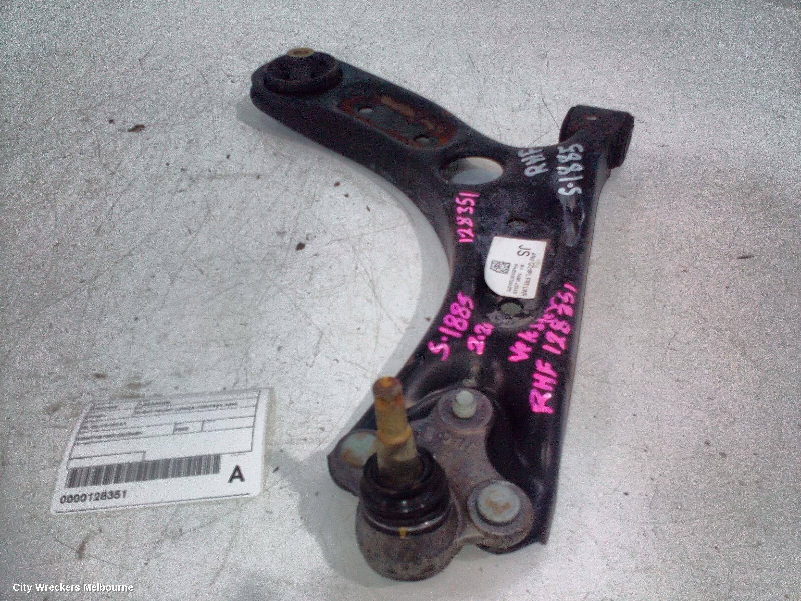HYUNDAI VELOSTER 2020 Right Front Lower Control Arm