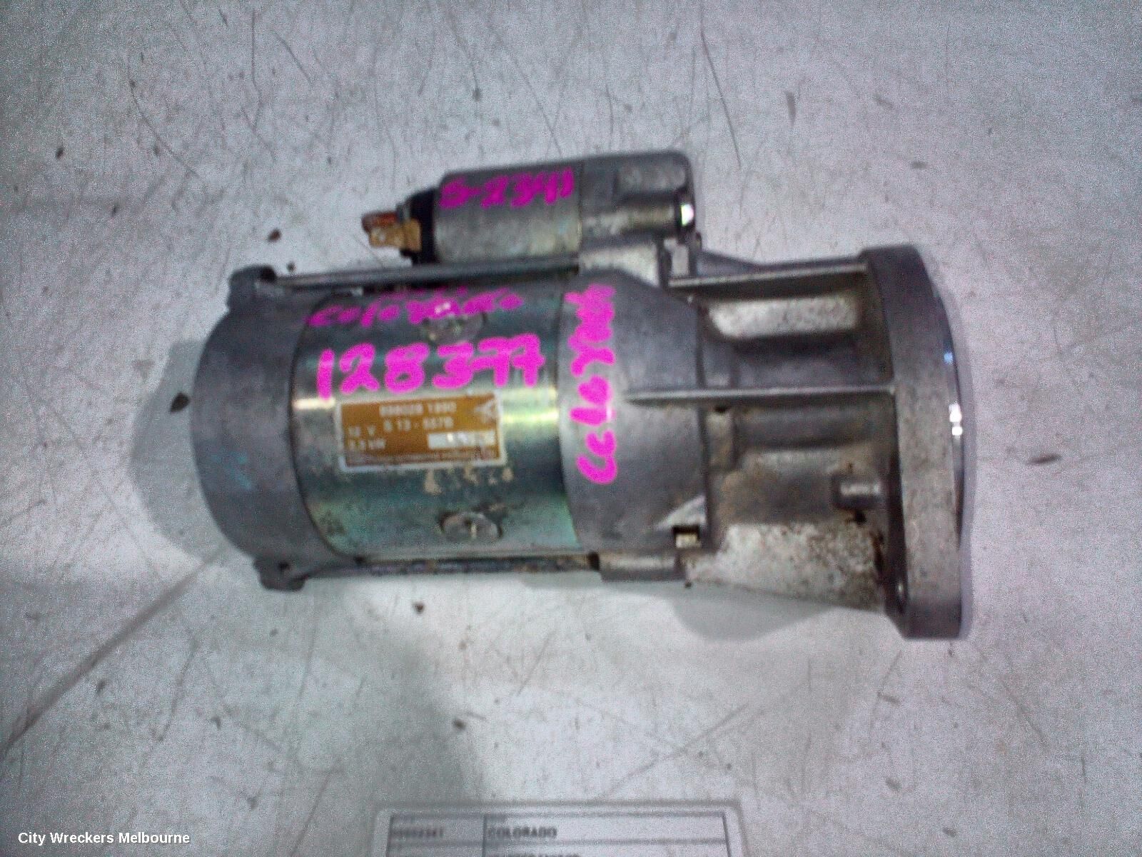 HOLDEN COLORADO 2011 Starter