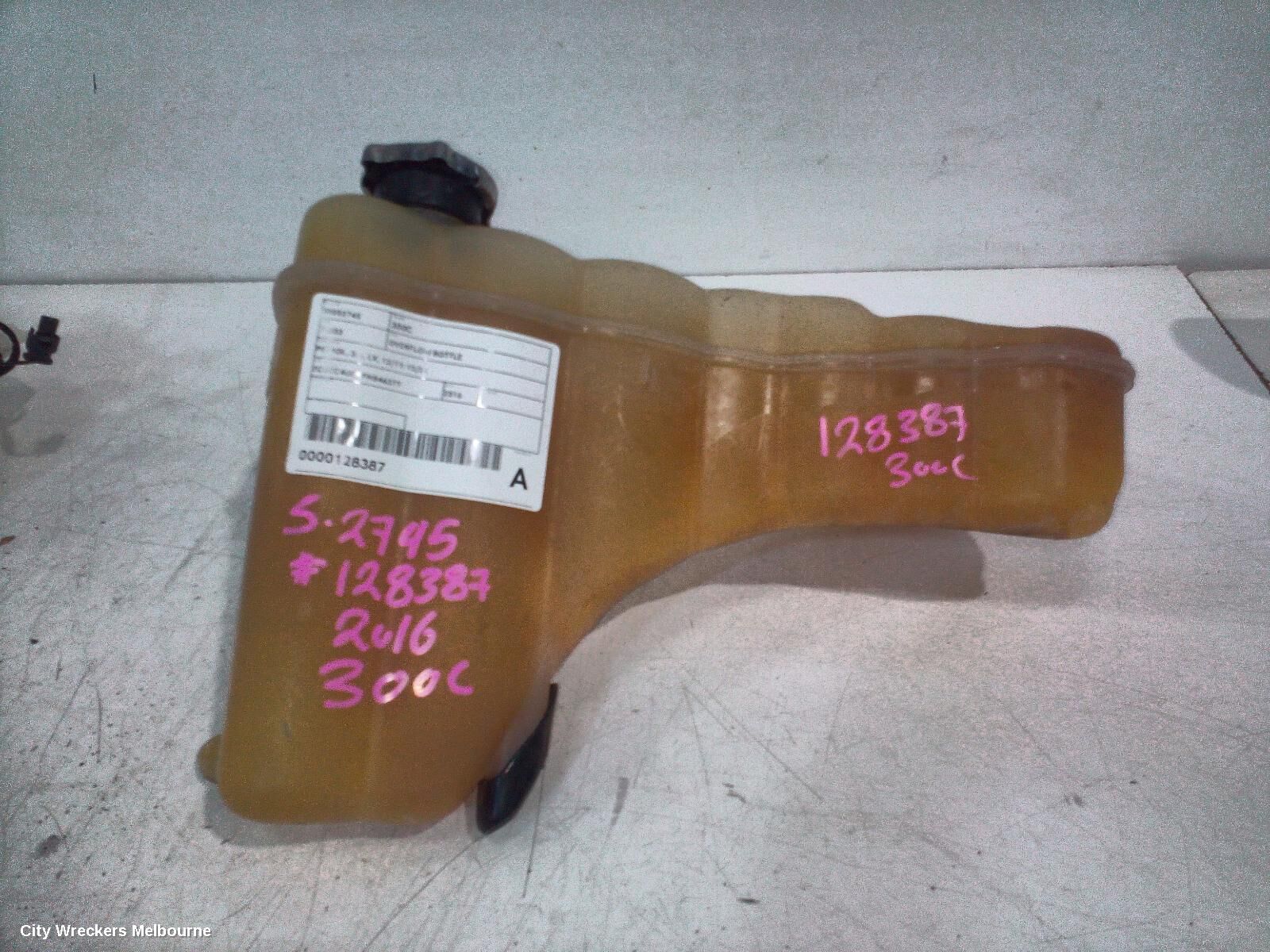 CHRYSLER 300C 2016 Overflow Bottle