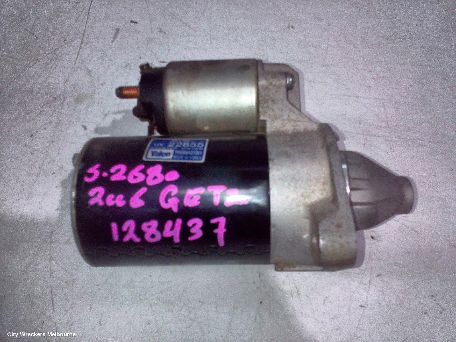 HYUNDAI GETZ 2008 Starter