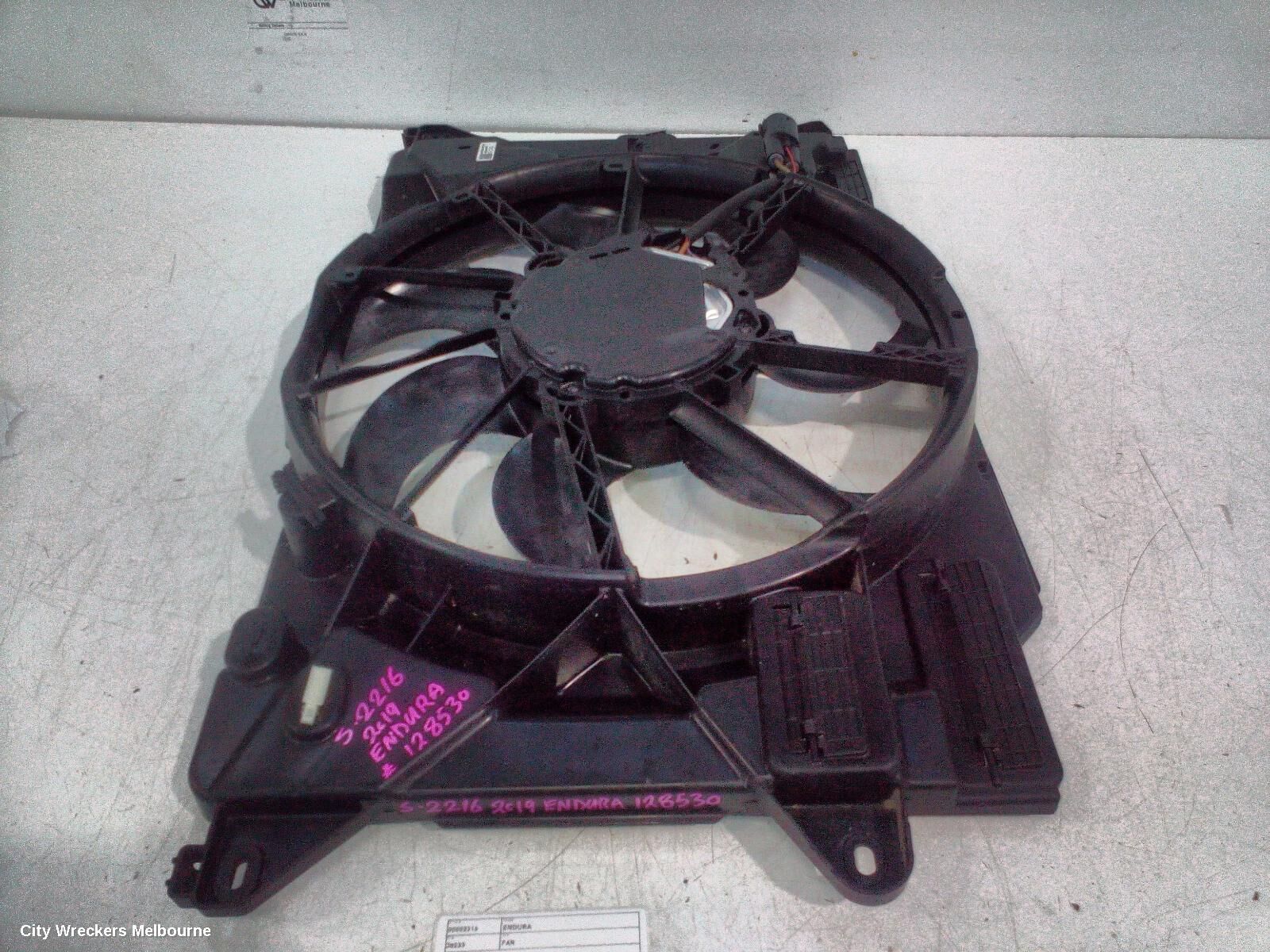 FORD ENDURA 2019 Fan