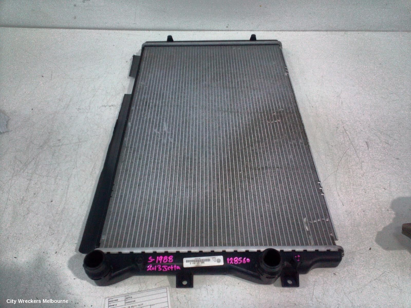 VOLKSWAGEN JETTA 2013 Radiator