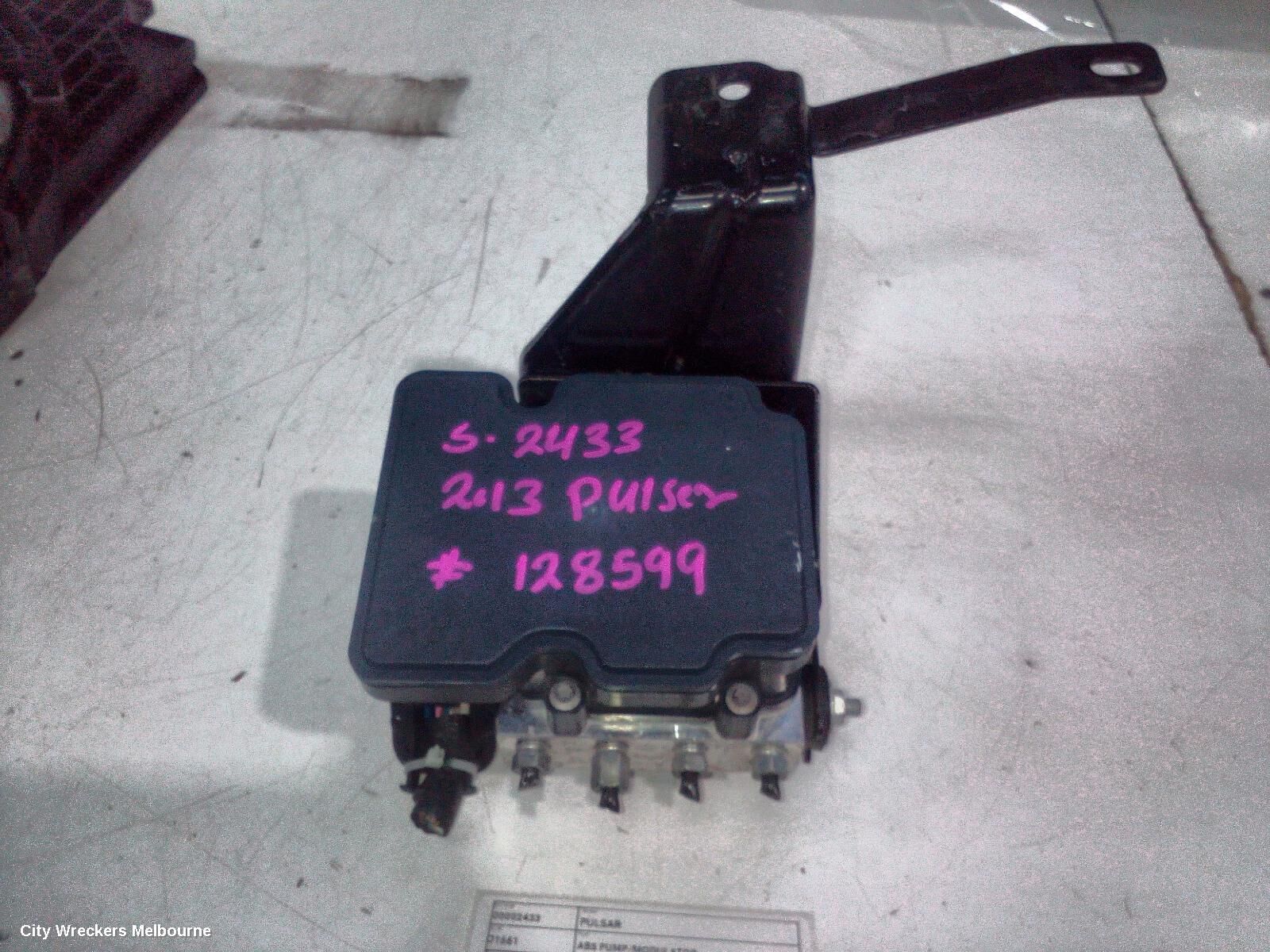 NISSAN PULSAR 2013 Abs Pump/Modulator