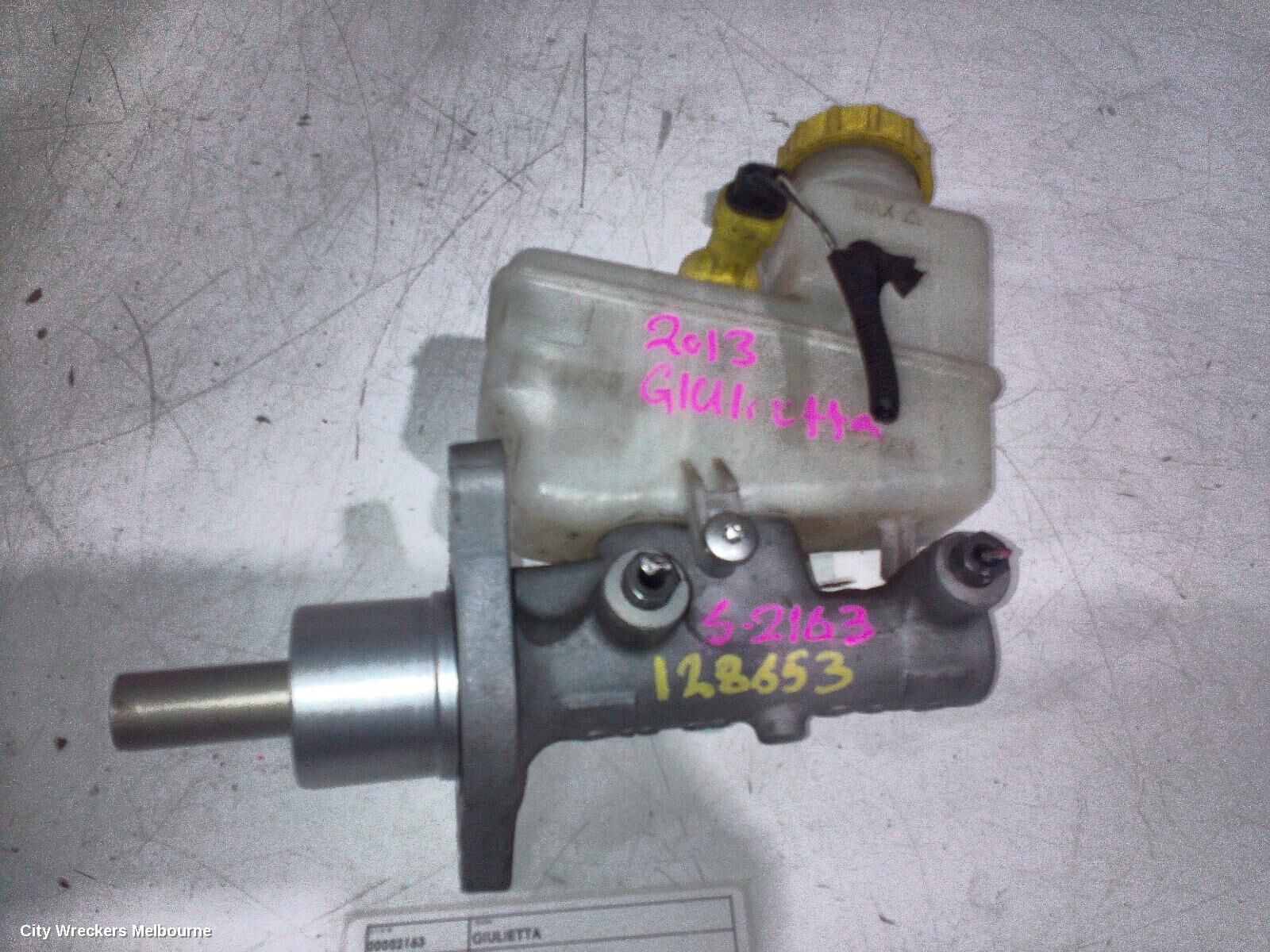 ALFA ROMEO GIULIETTA 2013 Master Cylinder