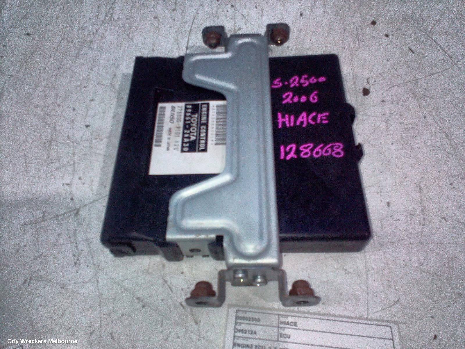 TOYOTA HIACE 2006 Ecu