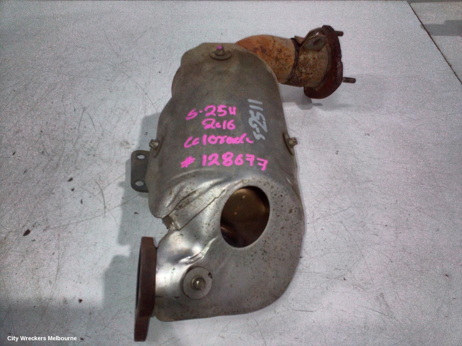 HOLDEN COLORADO 2016 Catalytic Converter
