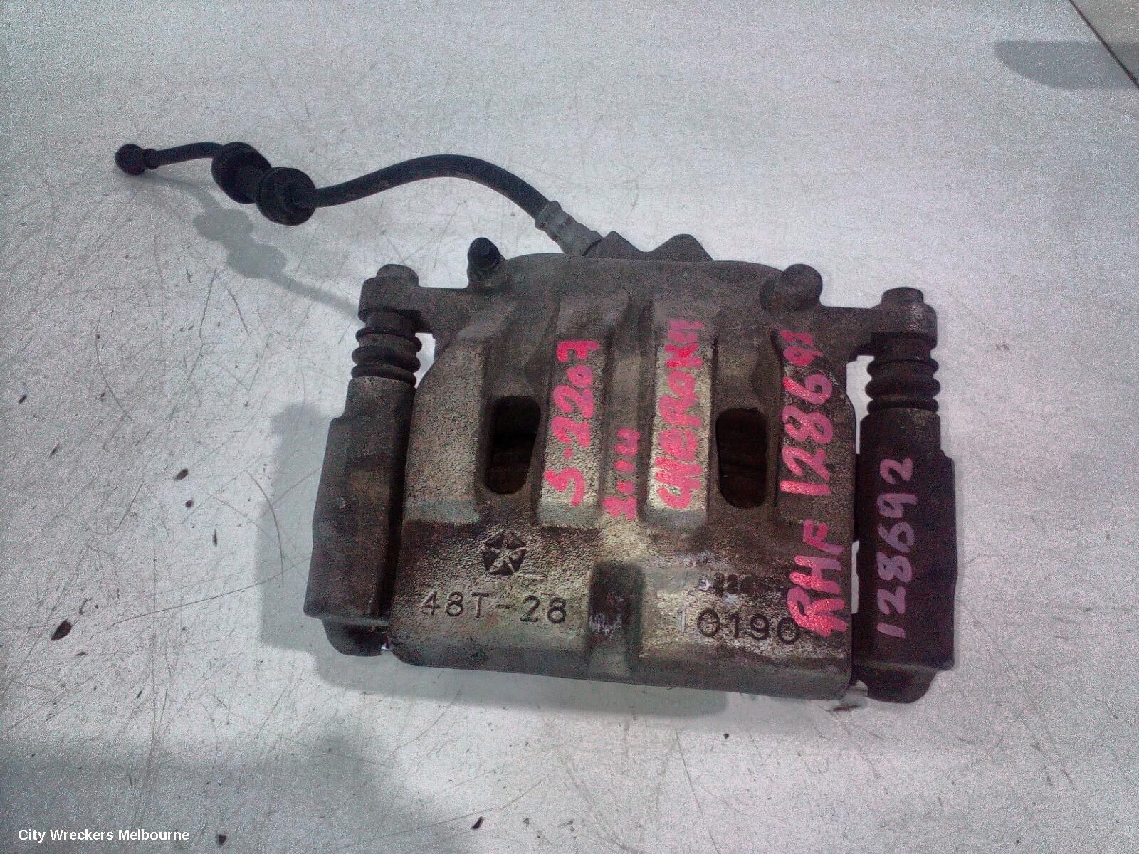 JEEP CHEROKEE 2014 Caliper