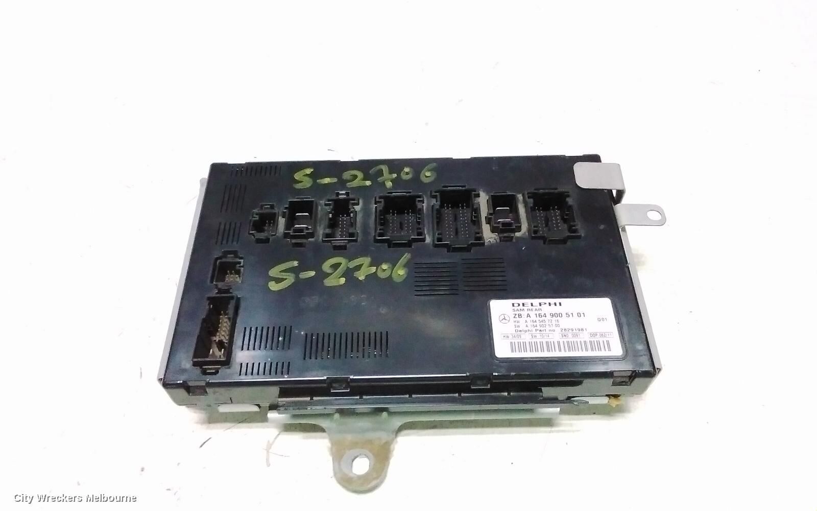 MERCEDES GL CLASS 2011 Ecu