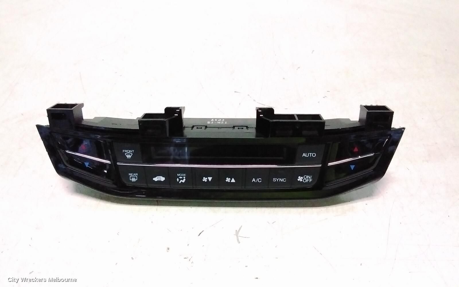 HONDA ACCORD 2017 Heater/Ac Controls