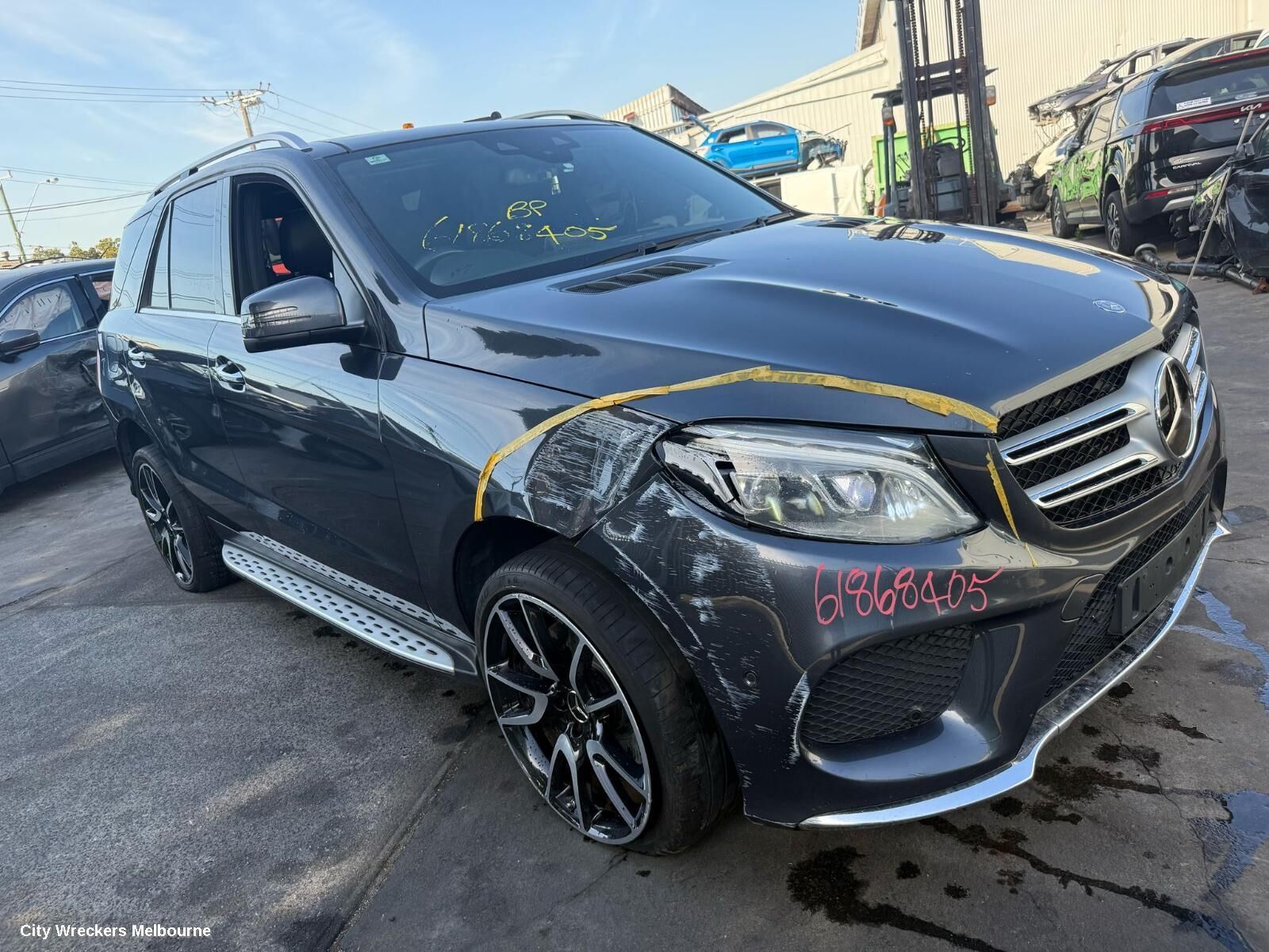 MERCEDES GLE CLASS 2016 Roof Glass/Sunroof/T