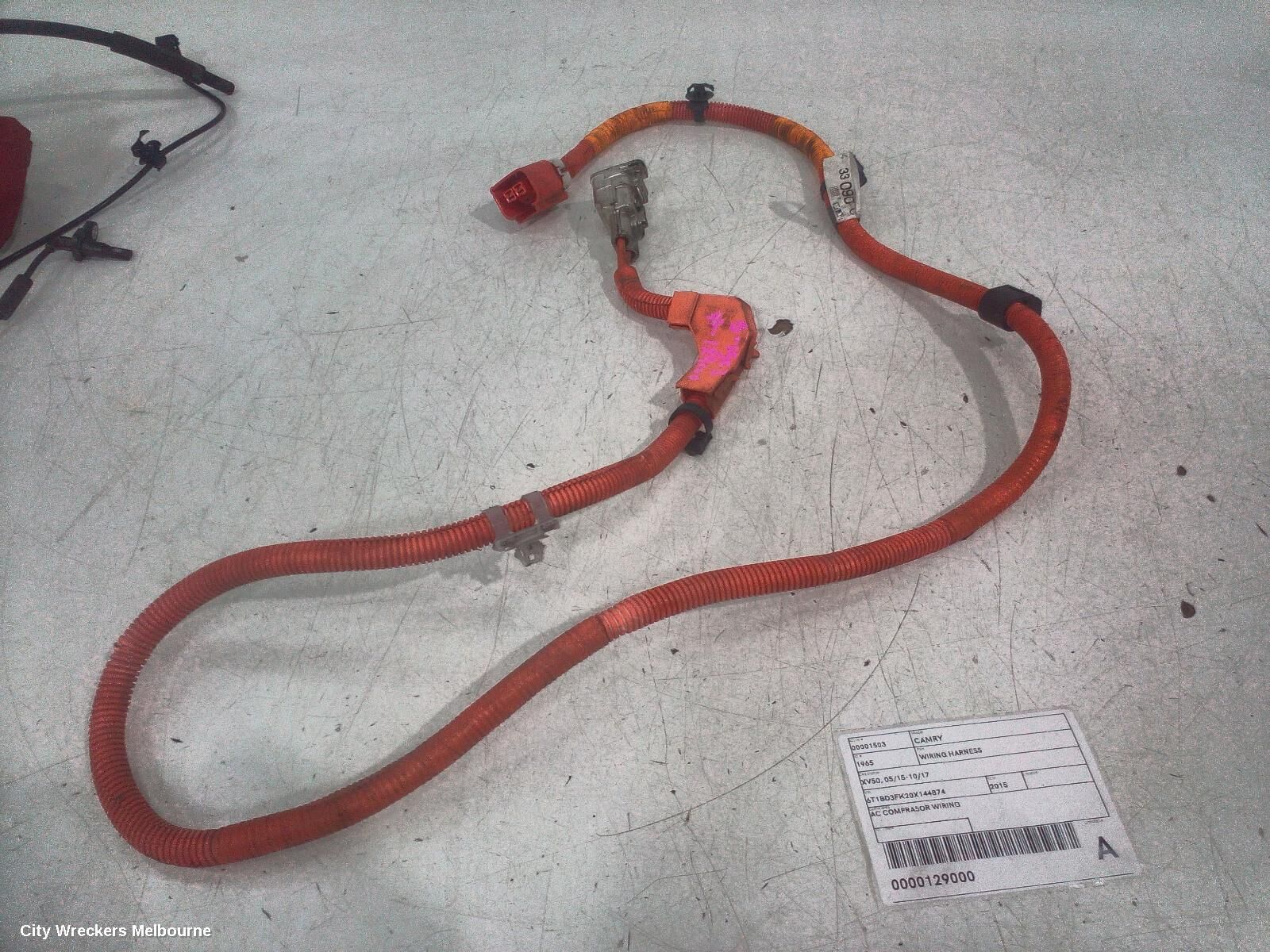 TOYOTA CAMRY 2015 Wire Harness