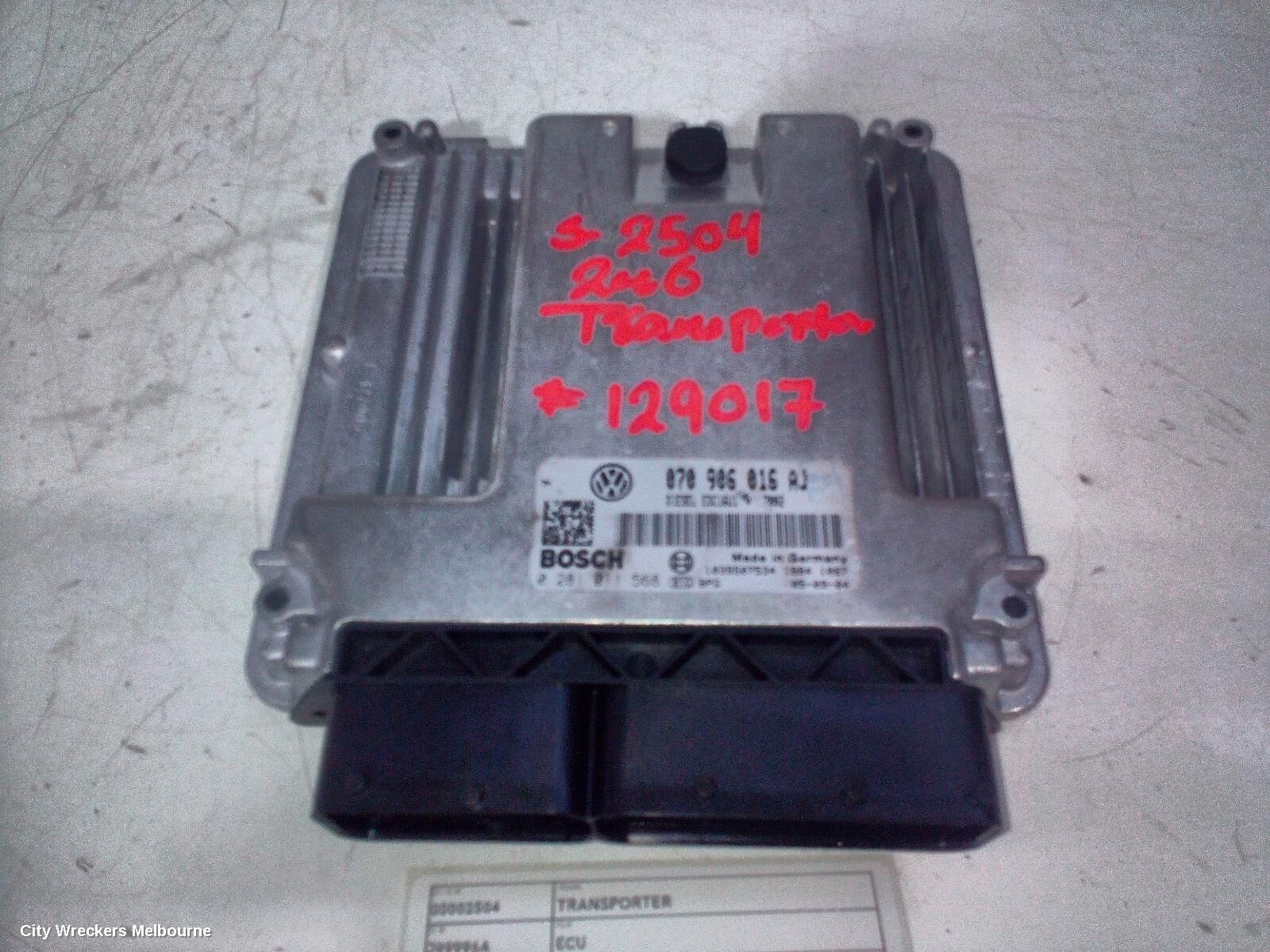 VOLKSWAGEN TRANSPORTER 2006 Ecu