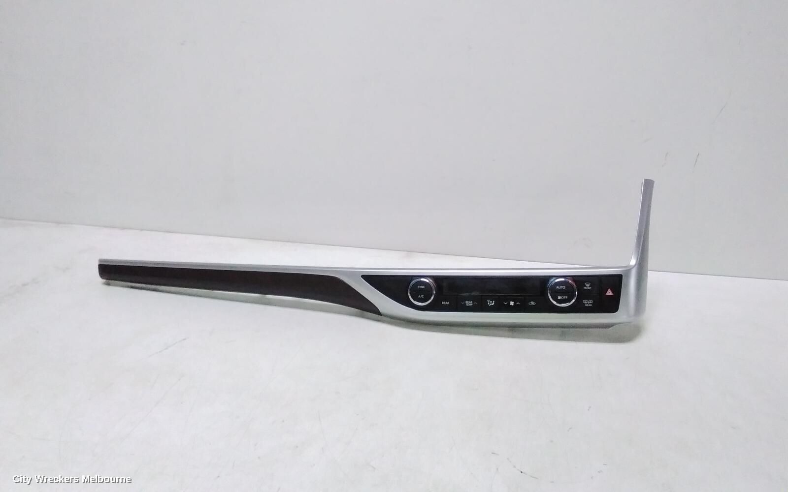 TOYOTA KLUGER 2014 Heater/Ac Controls