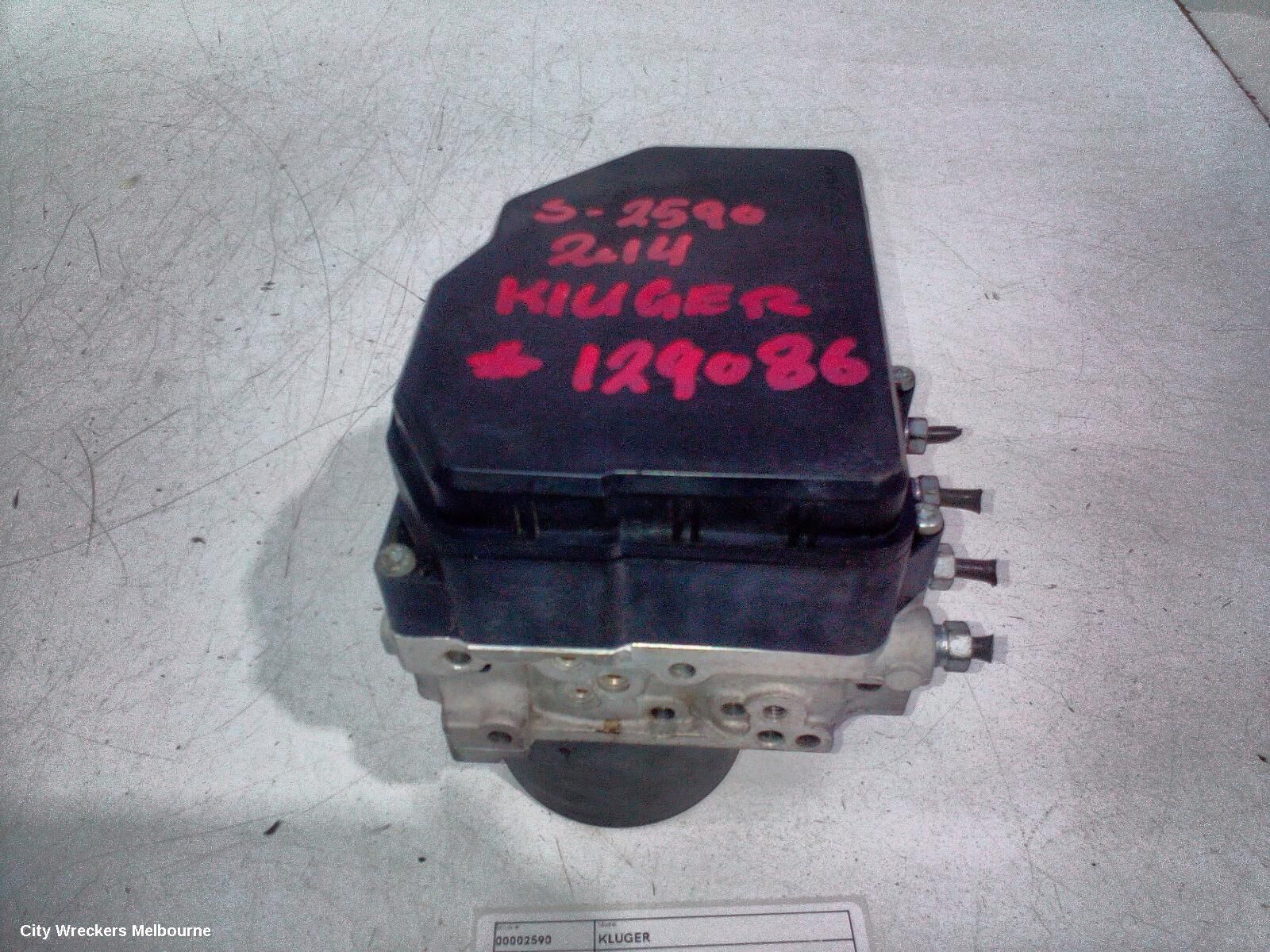 TOYOTA KLUGER 2014 Abs Pump/Modulator