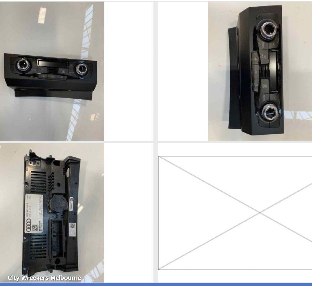 AUDI A4 2013 Heater/Ac Controls
