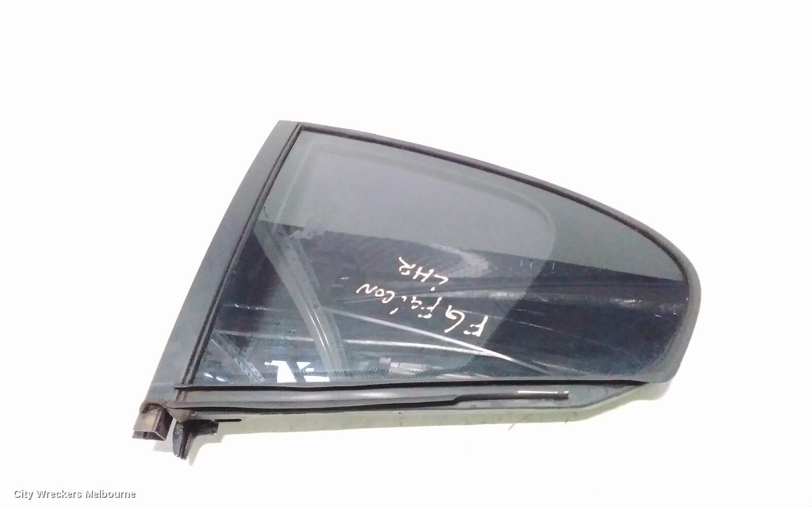 FORD FALCON 2010 Left Rear 1/4 Door Glass