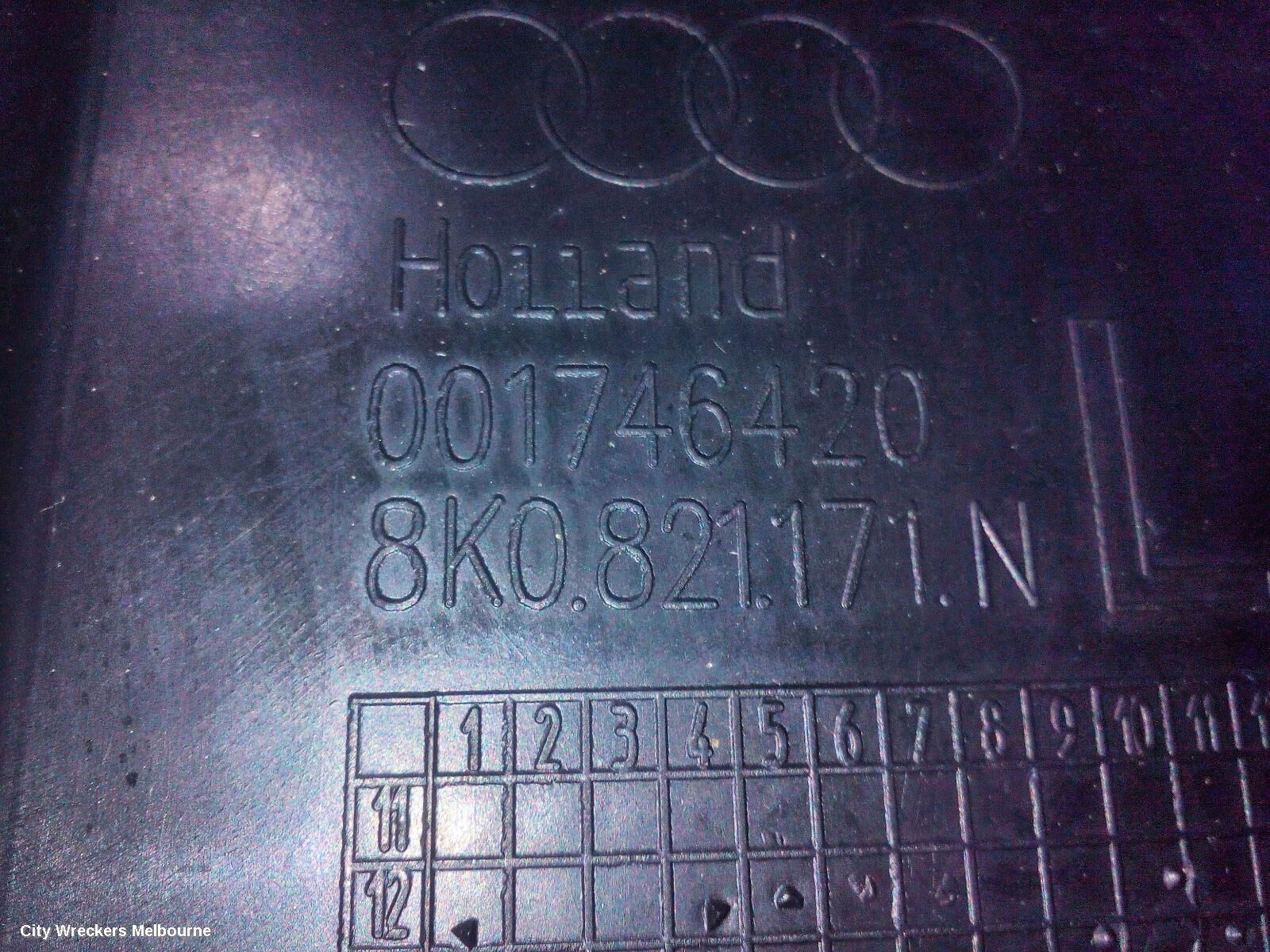 AUDI A4 2014 Left Guard Liner