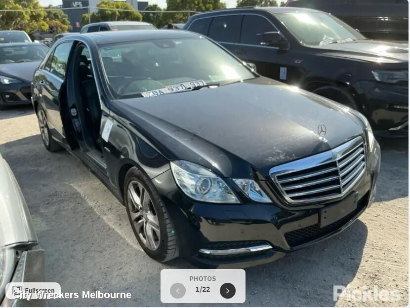 MERCEDES E CLASS 2012 Front Bumper