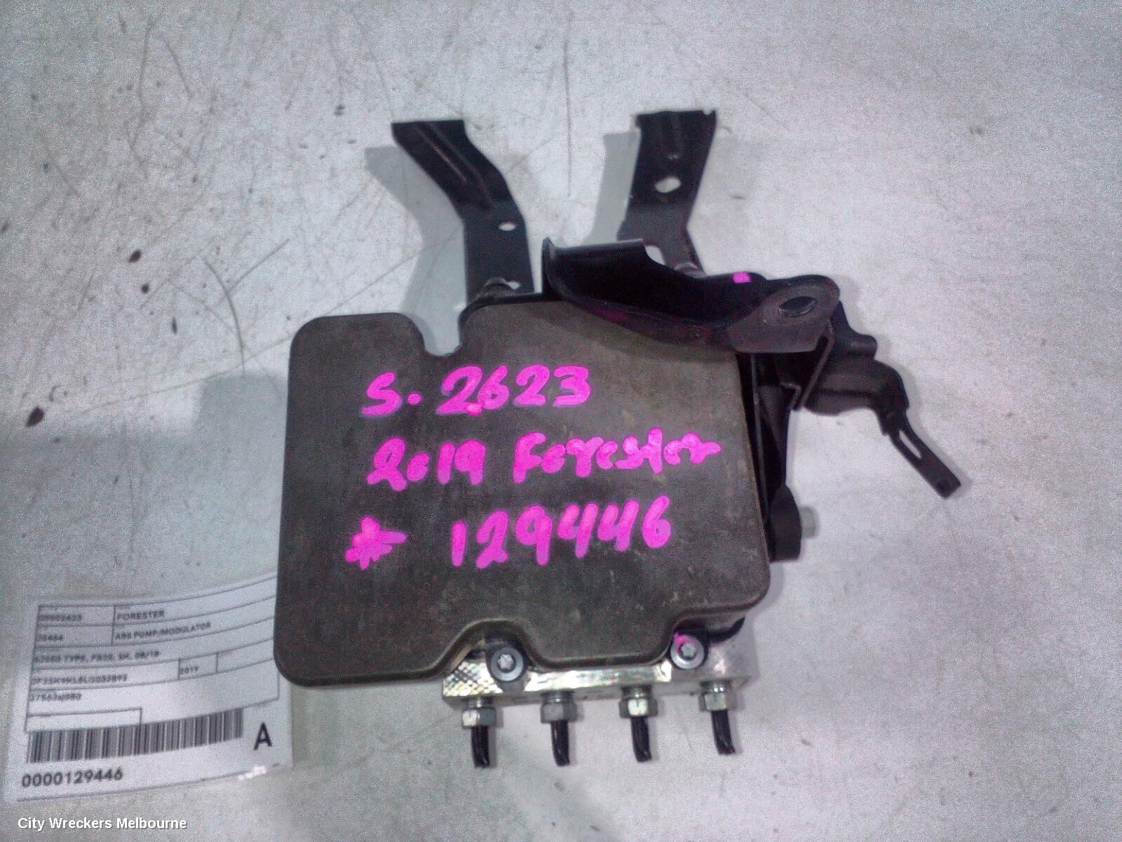 SUBARU FORESTER 2019 Abs Pump/Modulator