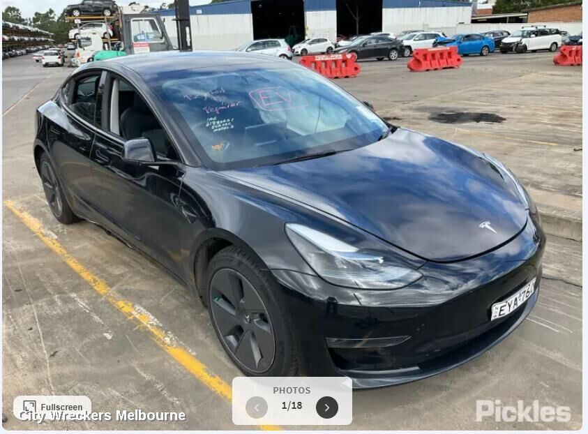 TESLA MODEL 3 2023 Left Headlamp