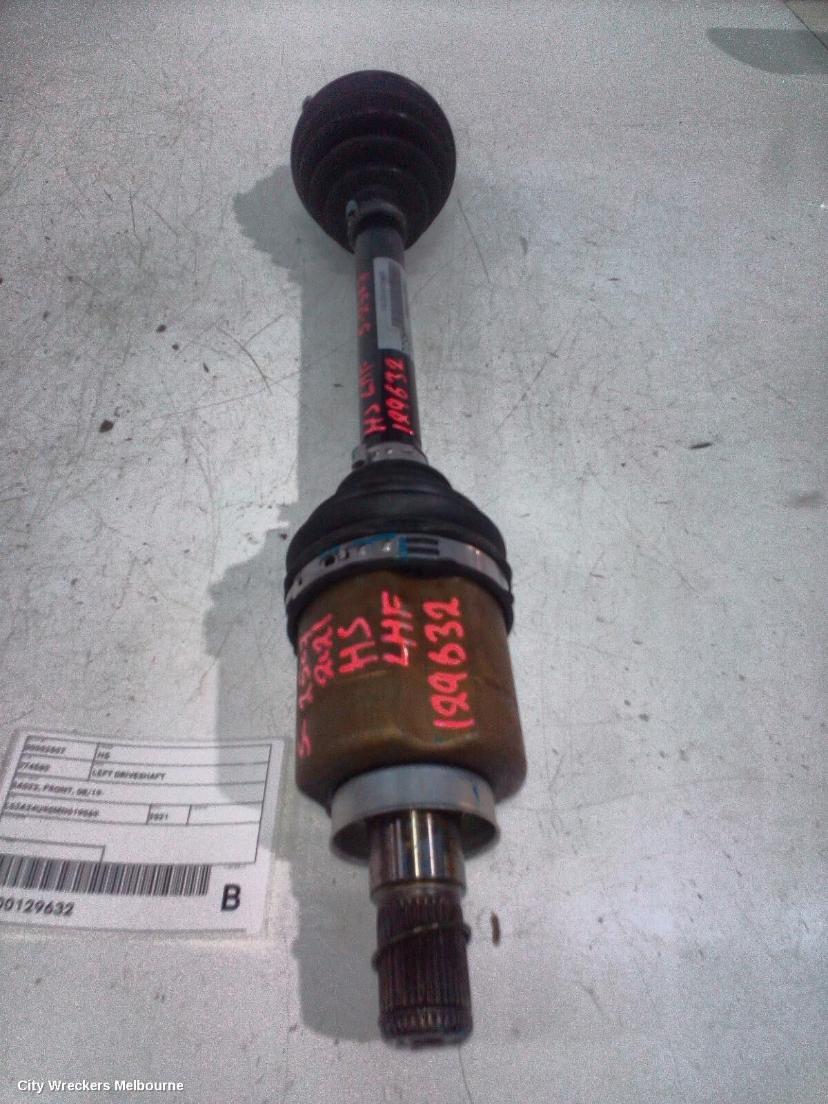MG HS 2021 Left Driveshaft