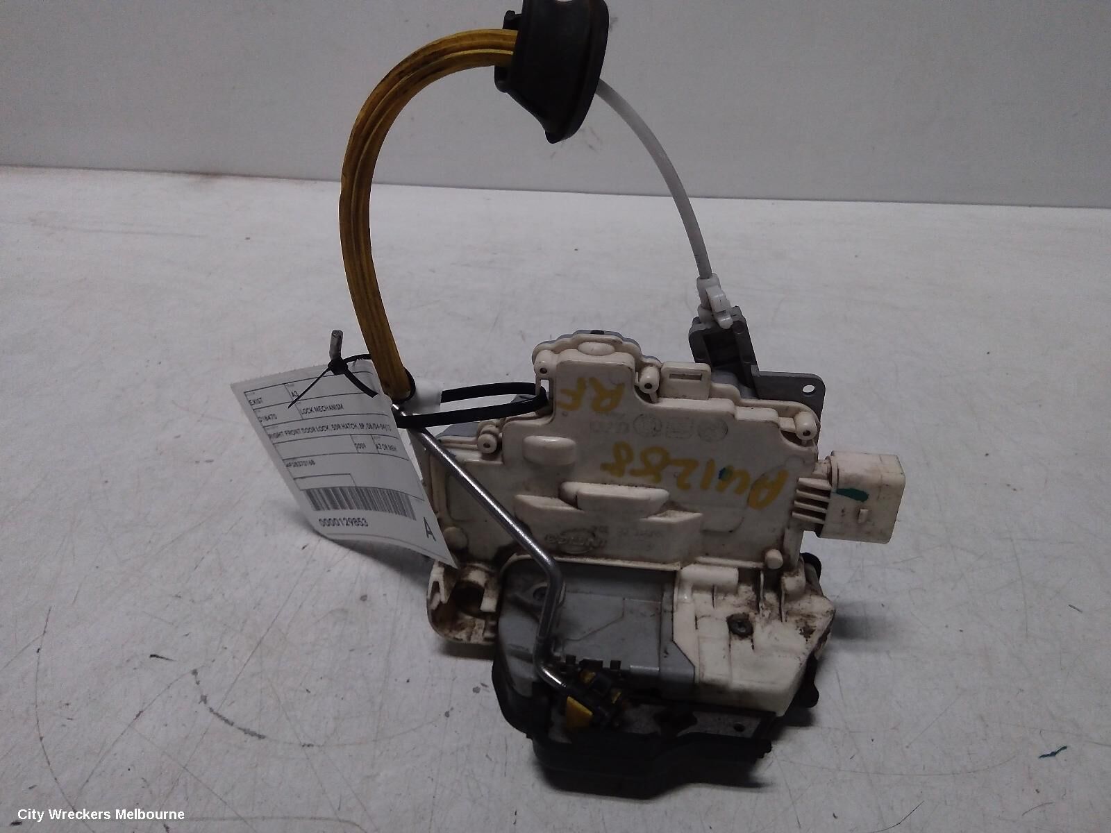 AUDI A3 2009 Door/Boot/Gate Lock, RIGHT FRONT DOOR LOCK, 5DR HATCH, 8P, 06/04-04/13