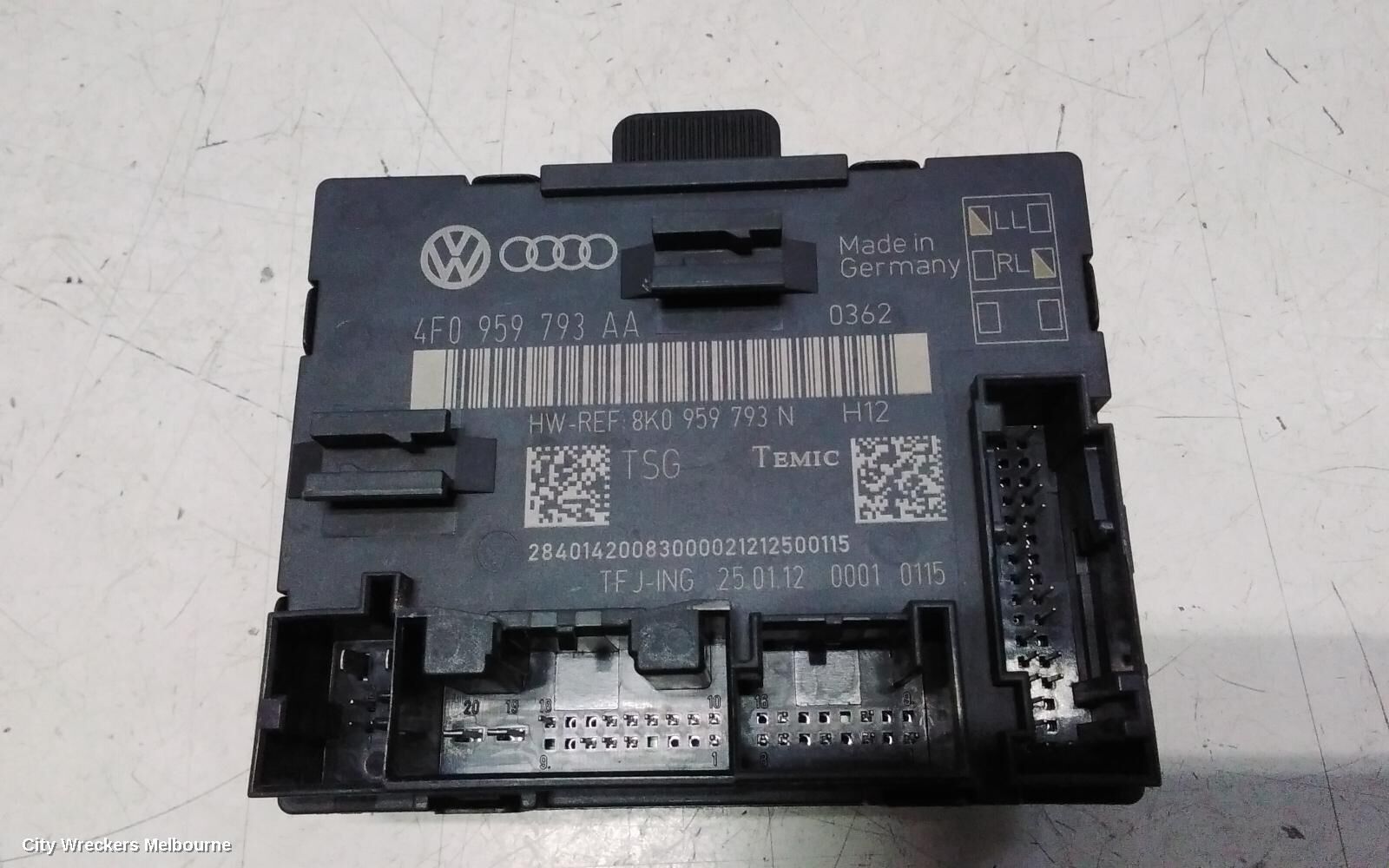AUDI Q7 2012 Misc Switch/Relay