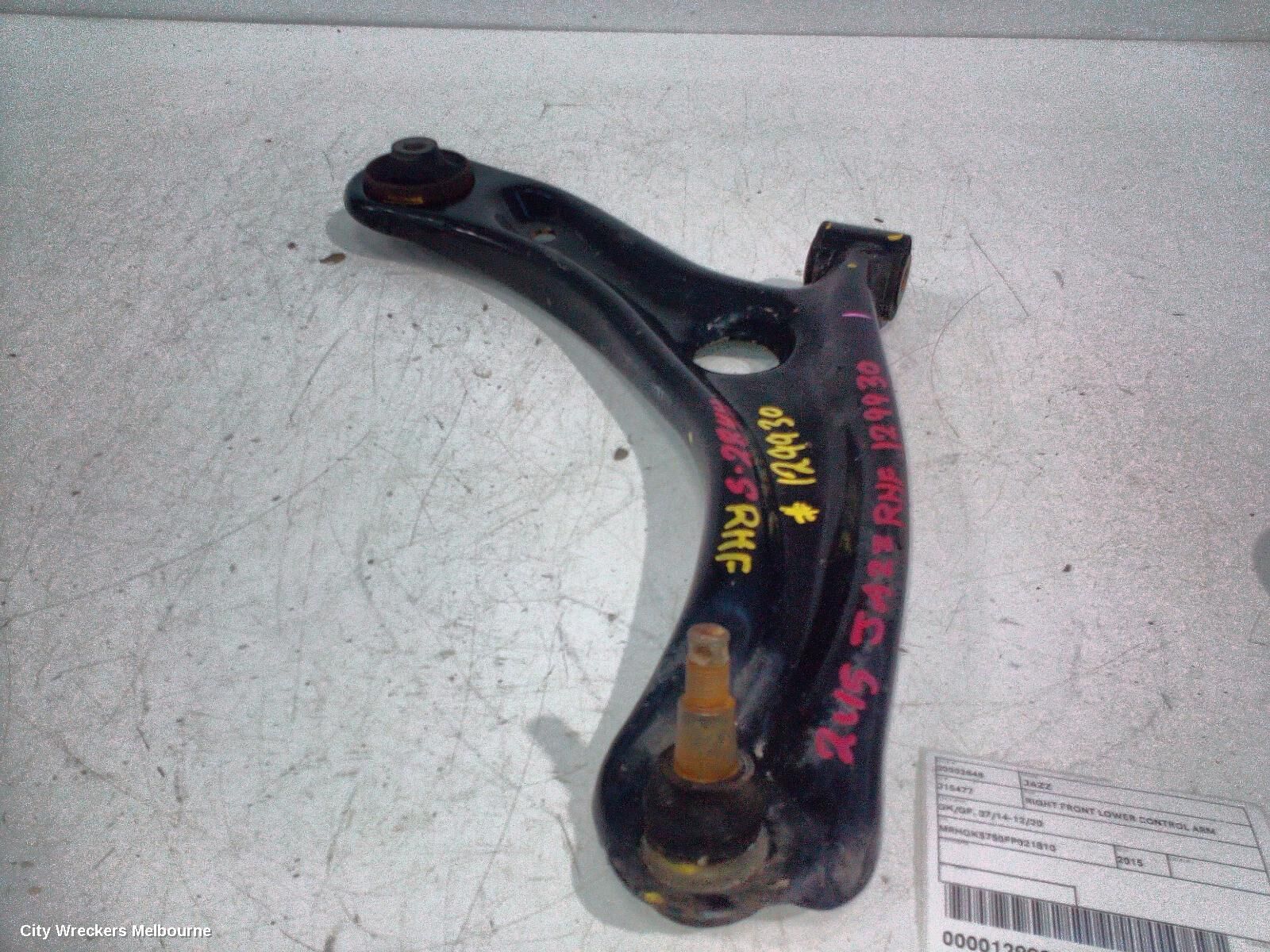 HONDA JAZZ 2015 Right Front Lower Control Arm