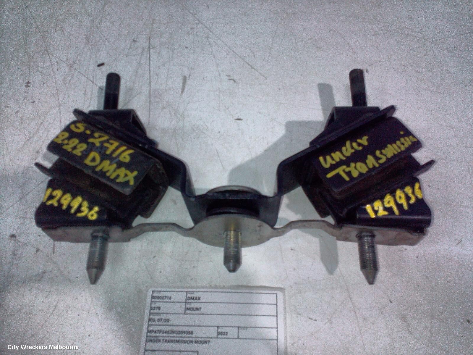 ISUZU DMAX 2022 Mount