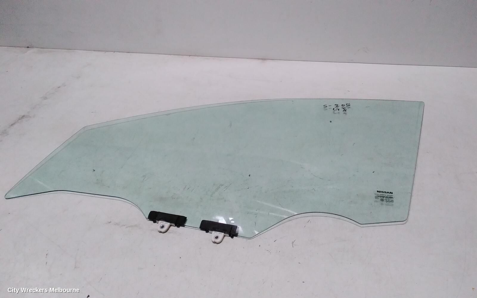 NISSAN TIIDA 2011 Left Front Door Window