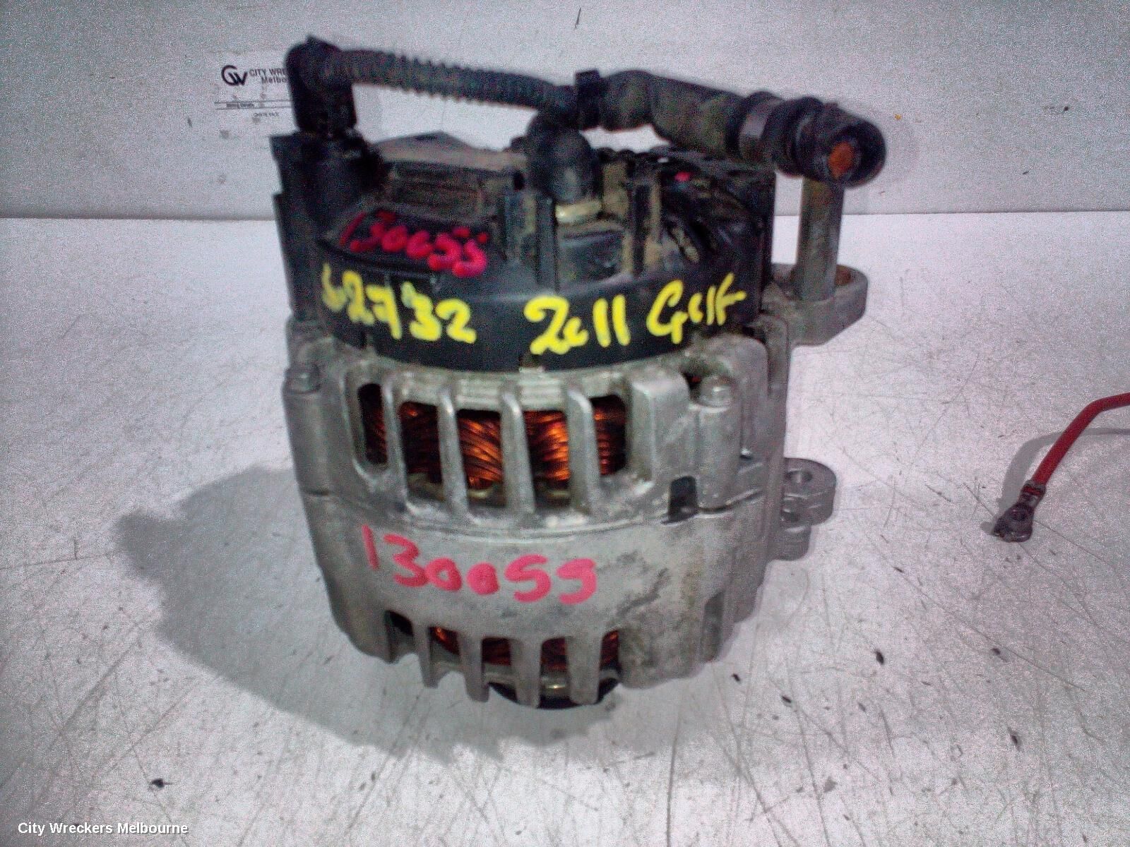 VOLKSWAGEN GOLF 2011 Alternator