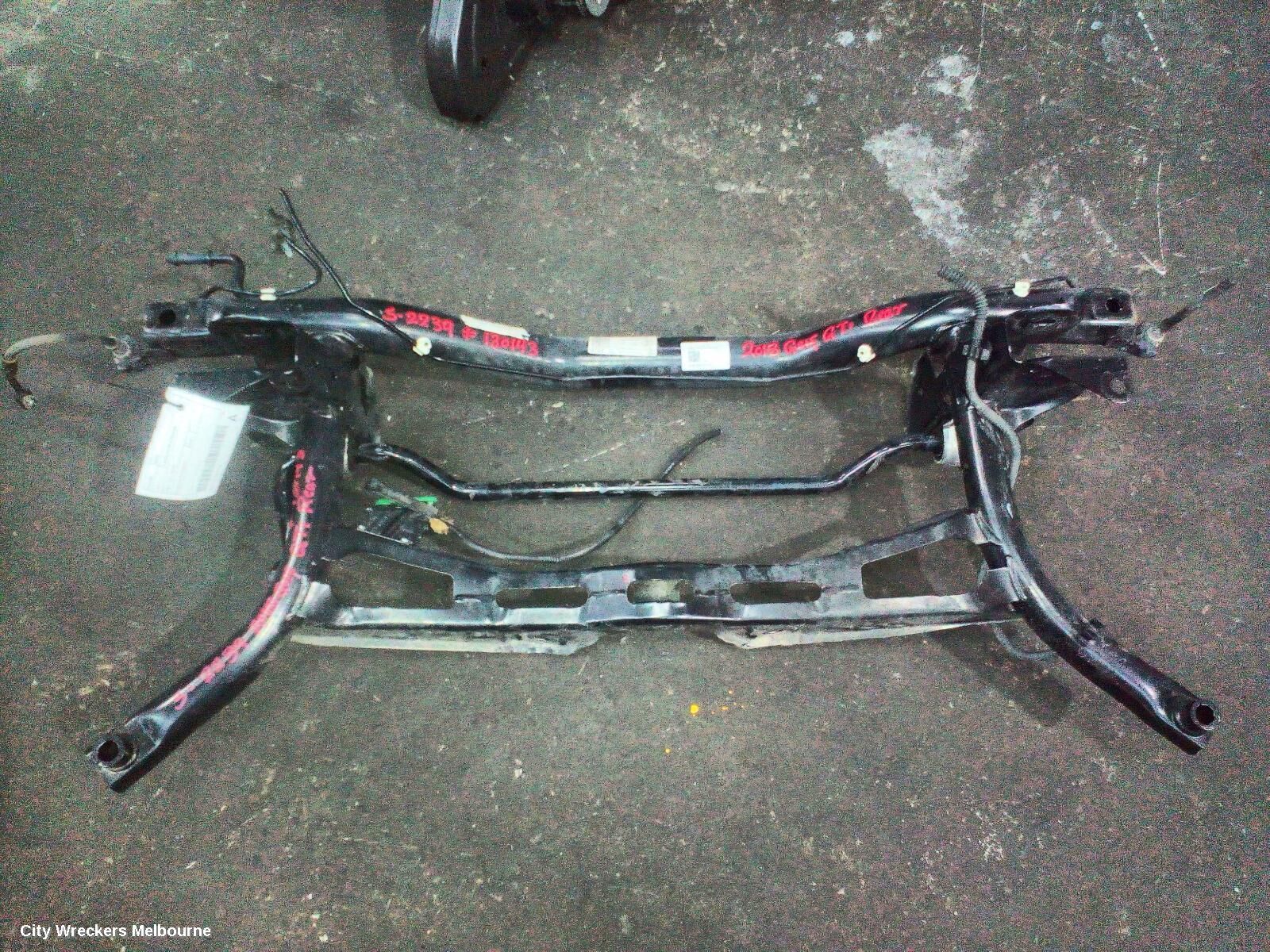 VOLKSWAGEN GOLF 2018 R Beam/Cradle/Xmembr