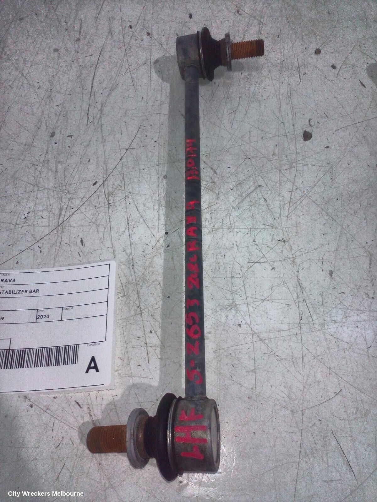 TOYOTA RAV4 2020 Stabiliser Bar