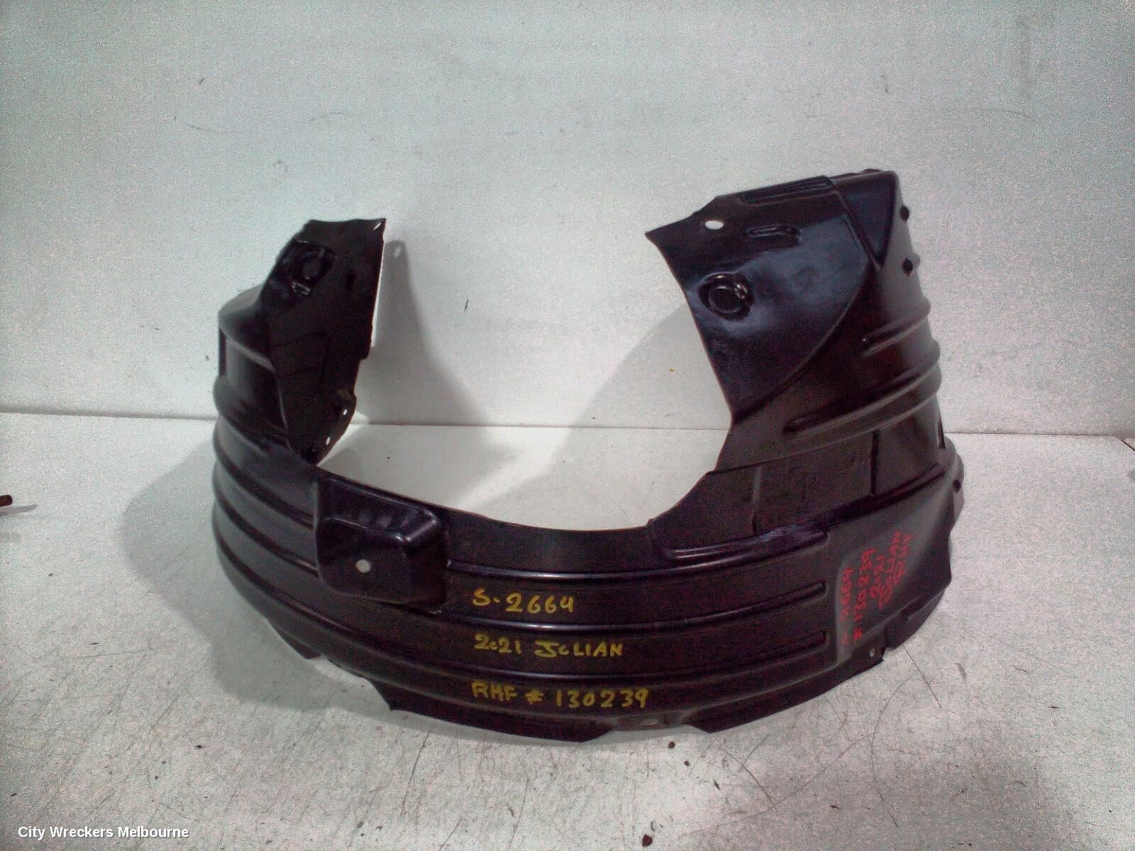 HAVAL JOLION 2021 Right Guard Liner