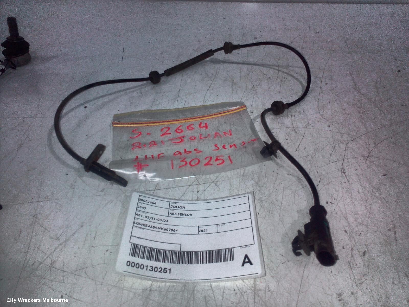 HAVAL JOLION 2021 Abs Sensor