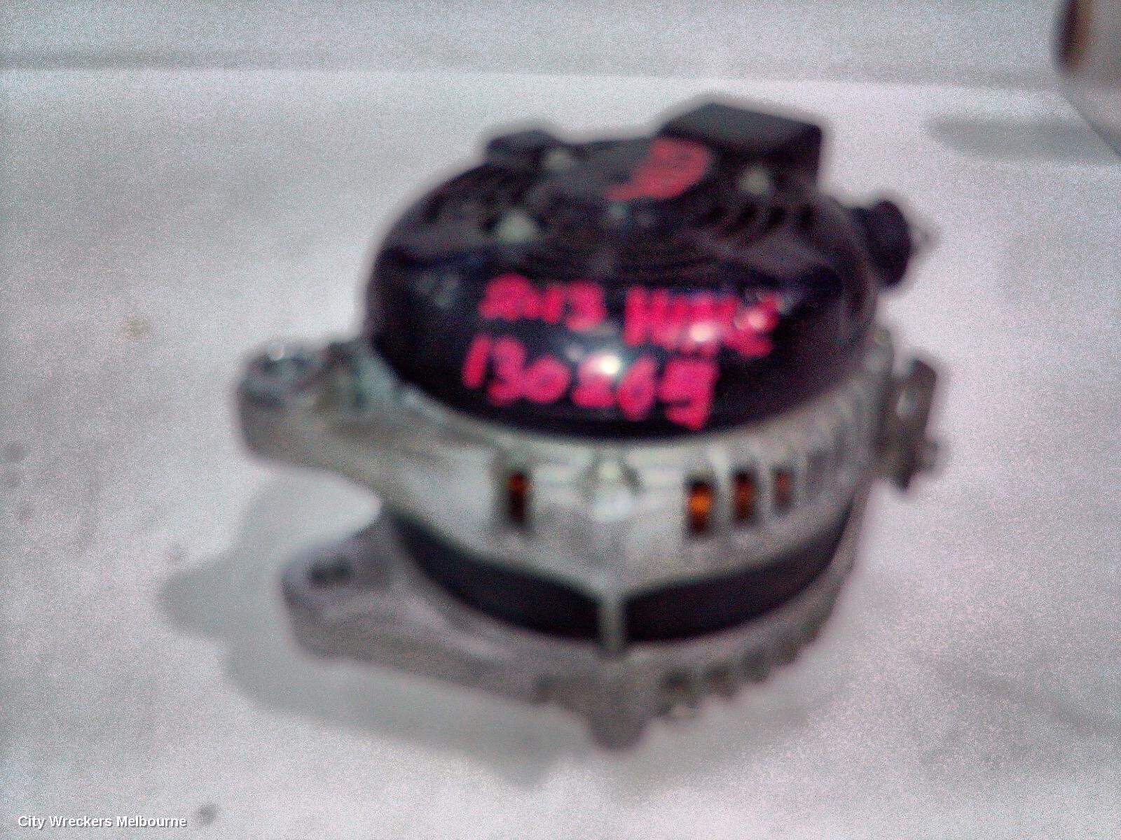 TOYOTA HIACE 2013 Alternator