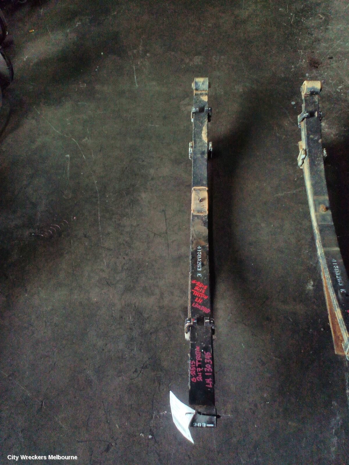 MITSUBISHI TRITON 2017 Rear Leaf Spring