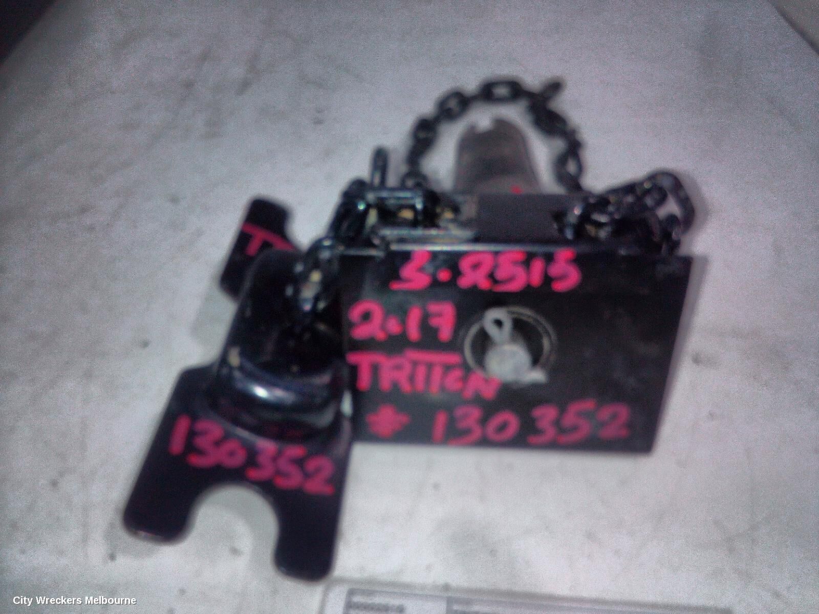 MITSUBISHI TRITON 2017 Spare Wheel Carrier