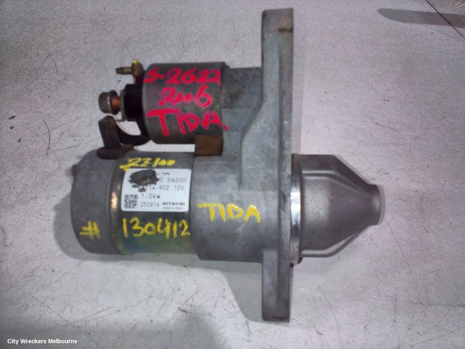 NISSAN TIIDA 2006 Starter