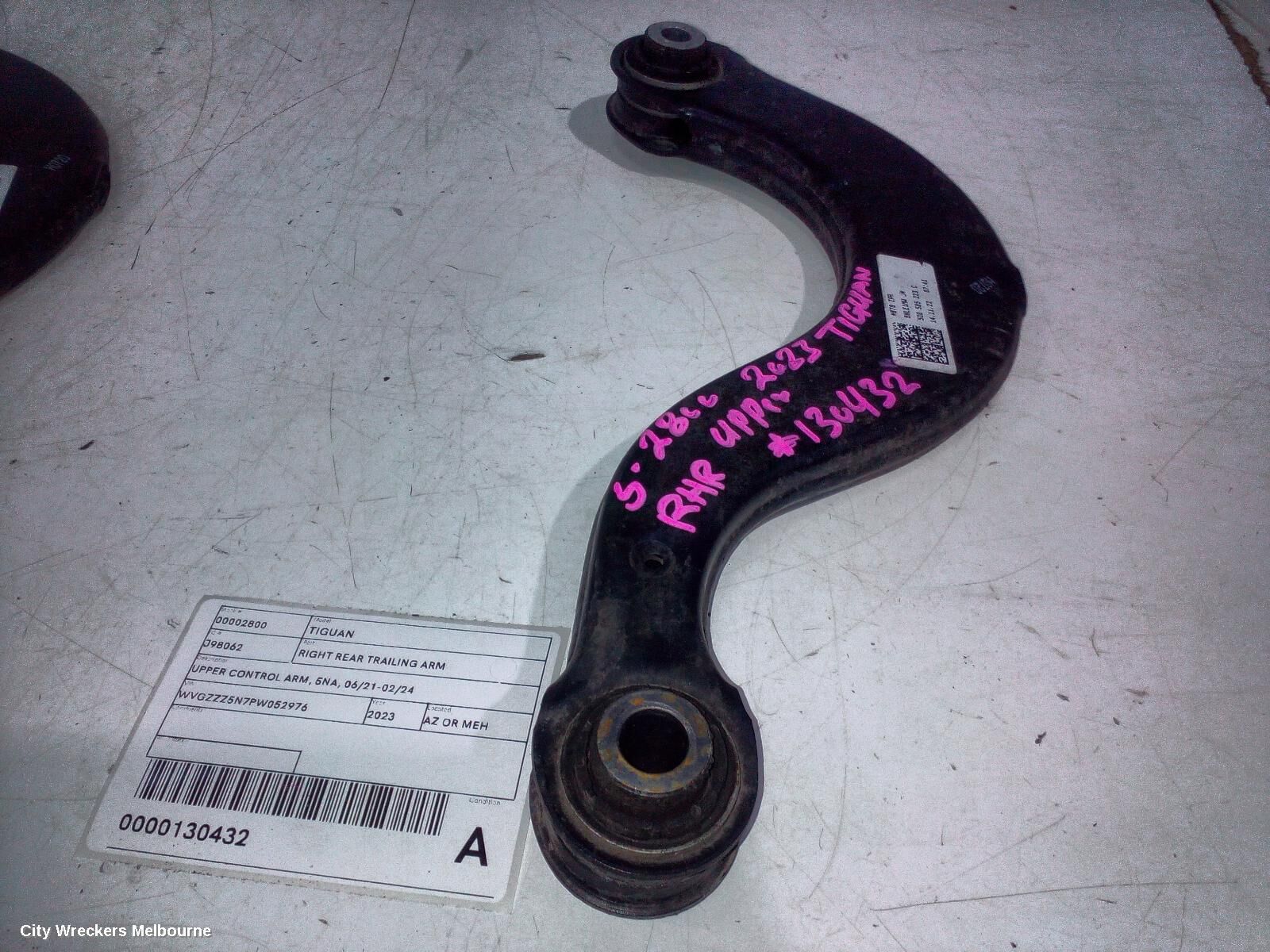 VOLKSWAGEN TIGUAN 2023 Right Rear Trailing Arm