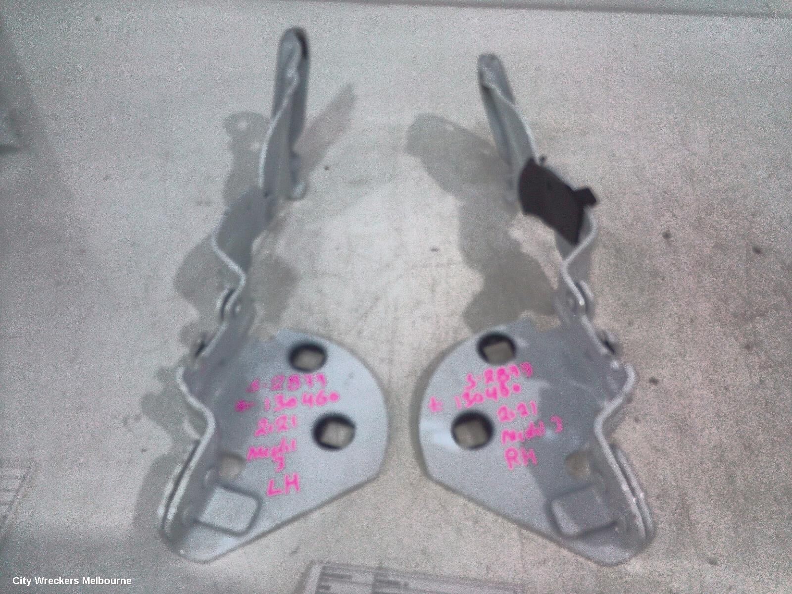 TESLA MODEL 3 2021 Bonnet Hinge/Strut